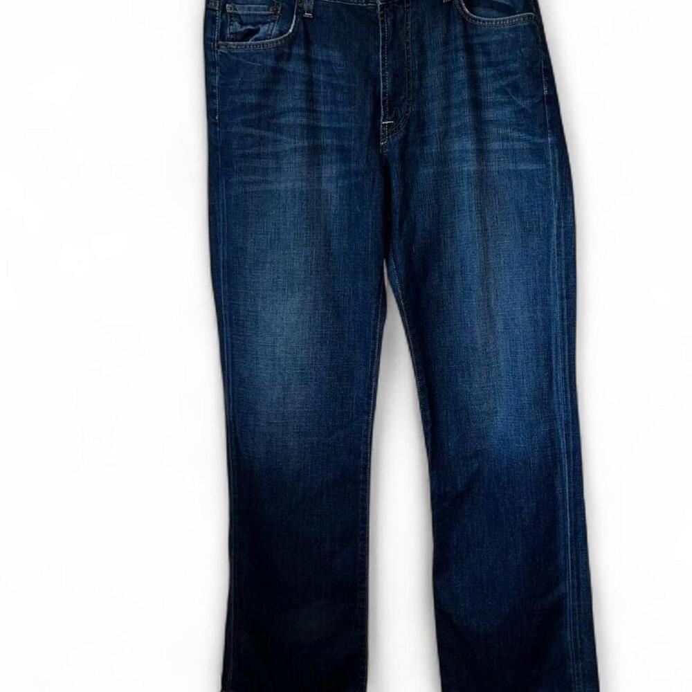 Vintage Lucky Brand Men's Dark Wash 181 Relaxed Jeans, 36x32